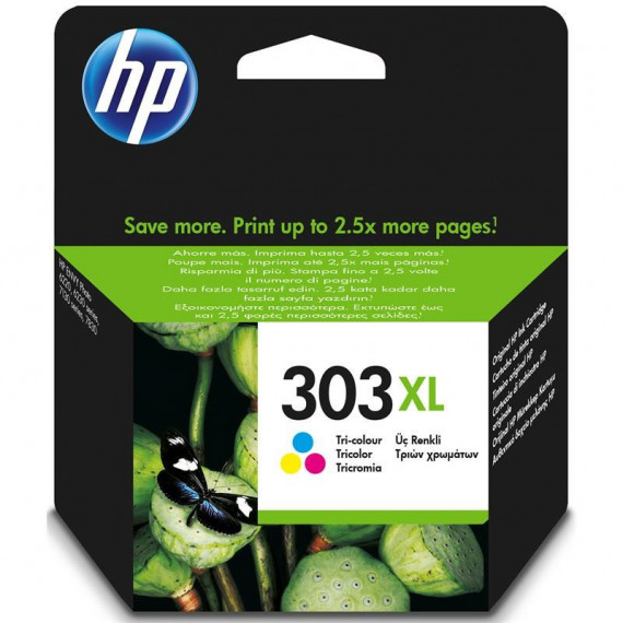Tinta HP 303XL T6N03AE Color