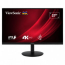 Monitor VIEWSONIC 27" IPS 4K Ergonomico HDMI Dp 3YR Garantia