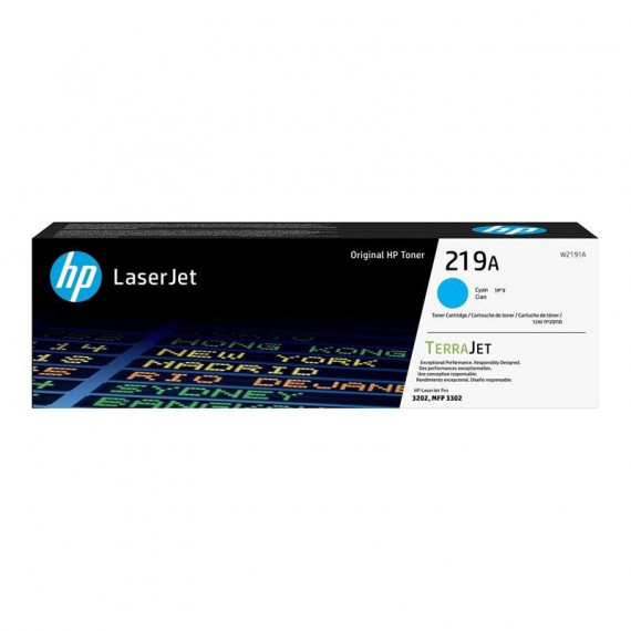 Toner HP W2191A 219A Cyan