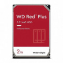 Disco Duro WESTERN DIGITAL 2TB Nas 3,5 Sata Red Plus