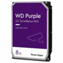 Disco Duro WESTERN DIGITAL 8TB 3,5 Sata Purple