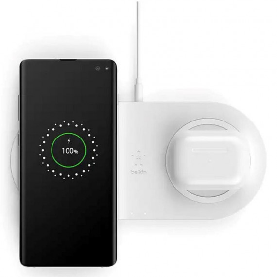 BELKIN Boost Charge Base de Carga Inalámbrica Doble 10W