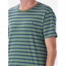 Polo RALPH LAUREN - SSYDCNCMSLM5-SHORT Sleeve-t-shirt - Fatigue Old Royal - 710938134012/FATIGUE Old Royal