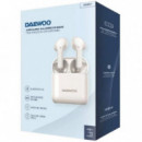 DAEWOO DW2021 Auricular Tws BLUETOOTH 5.4 Blanco