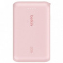 Powerbank Belkin 10.000 mAh Cable Integrado USB-C 20W Rosa (BPB021HQPK)