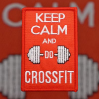 Keep Calm And Crossfit  UNBROKEN FITNESS SHOP
