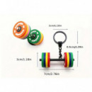 Llavero Barra Discos  UNBROKEN FITNESS SHOP