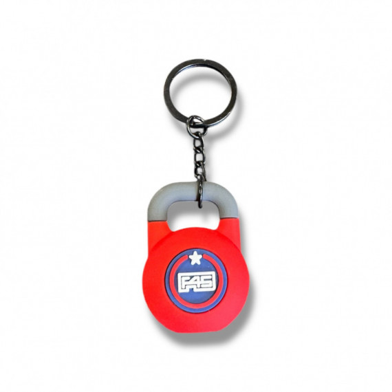 Llavero Kettlebell Rojo  UNBROKEN FITNESS SHOP
