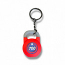 Llavero Kettlebell Rojo  UNBROKEN FITNESS SHOP