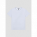 Camiseta ANTONY MORATO Logotipo Monocolor Blanca