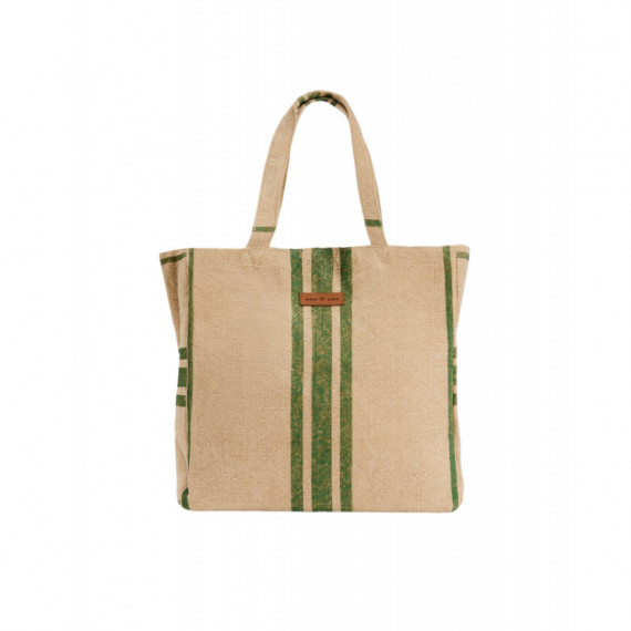 Bolsos Bolso ESE O ESE Illetes Green Stripes