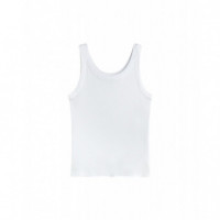 Camisas y Tops Top ESE O ESE Cola Blanco