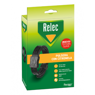 RELEC Pulsera Aromatica 1 Unidad Familia Negra