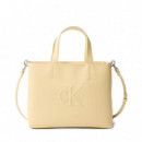 Bolso Sculpted Mini Tote  CALVIN KLEIN