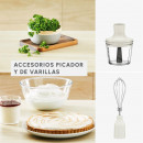 MOULINEX DD655A10 Batidora de Mano con Picadora y Varillas 1.000W