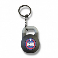 Llavero Kettlebel Negro  UNBROKEN FITNESS SHOP