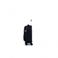GABOL Trolley de Mano Pequeña Tela con 4 Ruedas Cloud Negro