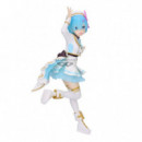 Figura Rem Stage Costume  Re:zero Starting Life In Another World 22CM  BANPRESTO