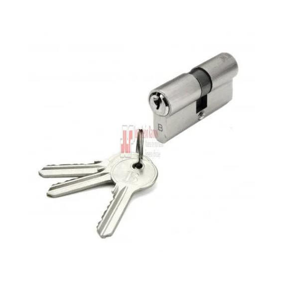 Bombillo Serreta 30+30 Mm Latonado 3 Llaves