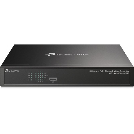 VIGI Videograbador de Red Poe NVR1008H-8MP 8 Canales