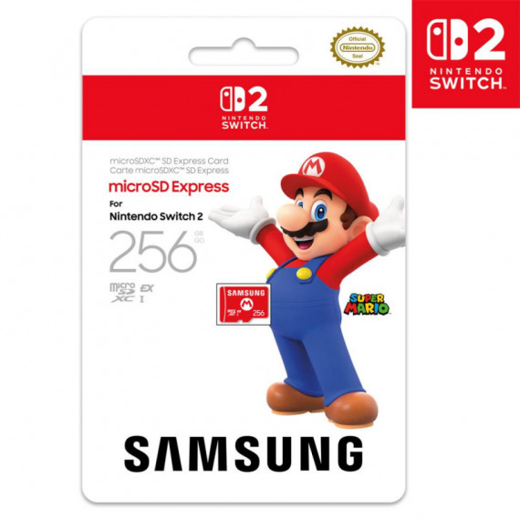 Memoria SAMSUNG Micro Sd Express Card 256GB  Nintendo Switch 2