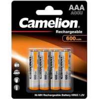 CAMELION Pack 4 Pilas Aaa Recargable 600MAH BAT440