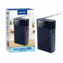 GEN-X FM-4405 Radio Portátil AM/FM – Compacta, Ligera, Antena Extensible y Funcionamiento a Pilas