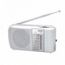 GEN-X FM-4407 Radio Portátil AM/FM/SW – 3 Bandas, Altavoz Potente, Entrada de Auriculares y Correa Incluida