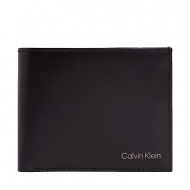Cartera de Piel con Compartimento para Billetes y Monedero y Rfid  CALVIN KLEIN