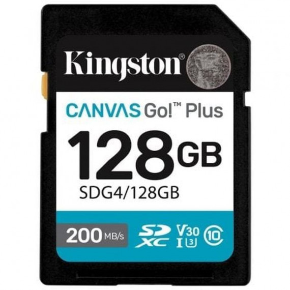 KINGSTON Sd Sdxc Canvas Go 128 Gb SDG4/128GB CL10
