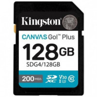 KINGSTON Sd Sdxc Canvas Go 128 Gb SDG4/128GB CL10