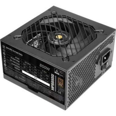 MARS GAMING Fuente de Alimentacion MPB850SI 850W 80 Plus Bronze Ventilador 12CM