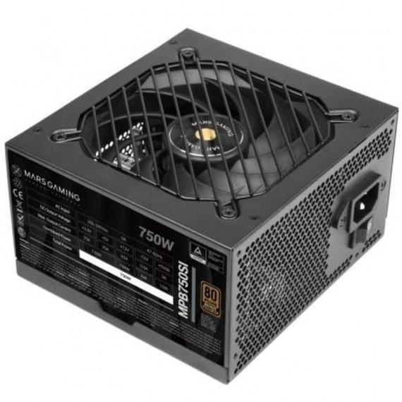 MARS GAMING Fuente de Alimentacion MPB750SI 750W  80 Plus Bronze Ventilador 12CM