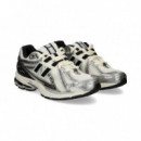 Motivos Negro+plata Malla Blanco  NEW BALANCE