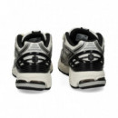 Motivos Negro+plata Malla Blanco  NEW BALANCE