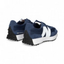 Deportivo N Blanco Nylon Azul  NEW BALANCE