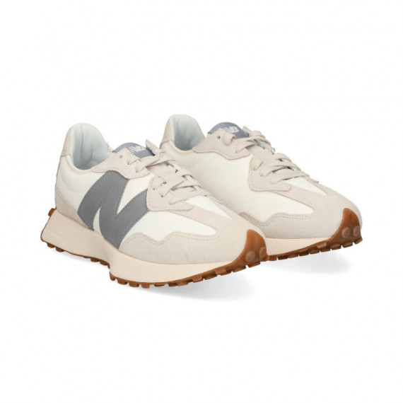 N Gris Deportivo Ante+nobuck Blanco  NEW BALANCE