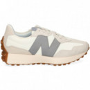 N Gris Deportivo Ante+nobuck Blanco  NEW BALANCE
