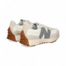 N Gris Deportivo Ante+nobuck Blanco  NEW BALANCE