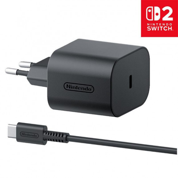 NINTENDO Switch Adaptador de Corriente Oficial