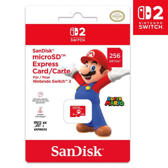 SANDISK Microsd Express 256GB Nintendo Switch