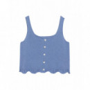 Camisas y Tops Top ESE O ESE Gabrielle Denim Blue