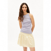 Camisetas Mujer Top ARMEDANGELS Kataalin Stripes Soft Lilac