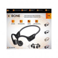 SAMI Auricular Conduccion Osea Negro Negro RS-12427,BT 5.3,IPX 5,140 Mha,tipo C