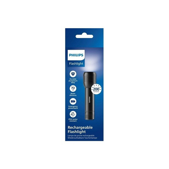 PHILIPS Linterna Led Recargable SFL7003R/10