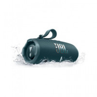 JBL Altavoz Portatil BLUETOOTH  Charge 6 Azul con Funcion de Carga Resistente Al Agua IPX7