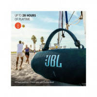 JBL Altavoz Portatil BLUETOOTH  Charge 6 Azul con Funcion de Carga Resistente Al Agua IPX7