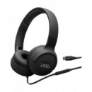 JBL Auricular de Casco con Cable Tipo C Tune 520C Negro