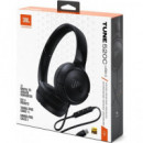JBL Auricular de Casco con Cable Tipo C Tune 520C Negro