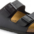 Sandalias Unisex Arizona Negras de Birko-flor de BIRKENSTOCK